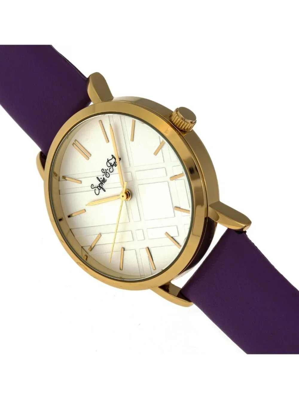 NWT Sophie And Freda Budapest Quartz White Dial Ladies Watch